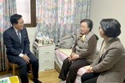 진교훈 강서구청장, 독거노인 찾아 한파·돌봄 대책 살펴