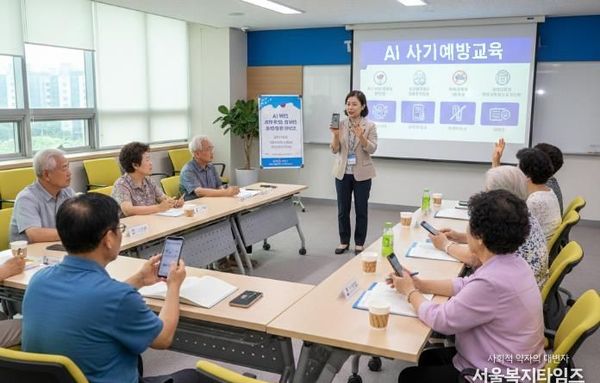 미래형 범죄 ‘AI 피싱’, 강서구에선 통하지 않는다...강서구, 어르신 5천여 명 대상 'AI 불법사기 예방 교육' 실시