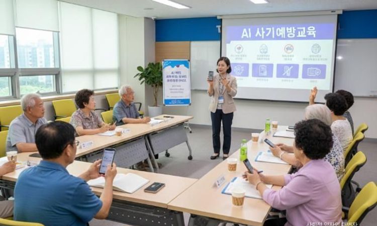 미래형 범죄 ‘AI 피싱’, 강서구에선 통하지 않는다...강서구, 어르신 5천여 명 대상 'AI 불법사기 예방 교육' 실시