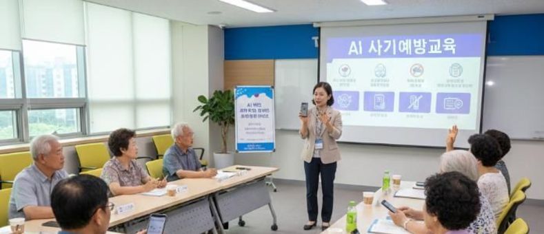 미래형 범죄 ‘AI 피싱’, 강서구에선 통하지 않는다...강서구, 어르신 5천여 명 대상 'AI 불법사기 예방 교육' 실시