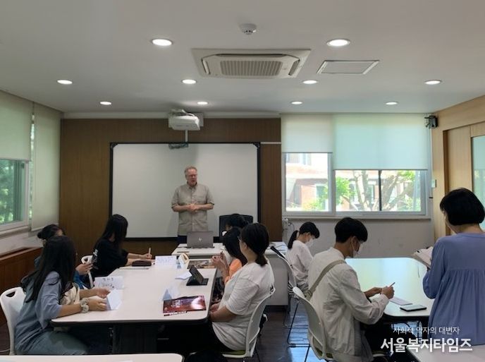 지난 2기 중학생 수업 모습