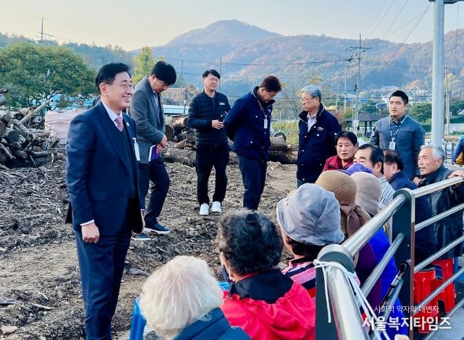 전진선 양평군수, 신설 회전교차로 현장점검 추진