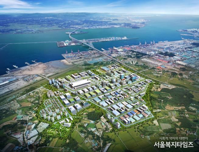 경기경제자유구역_포승지구_조감도