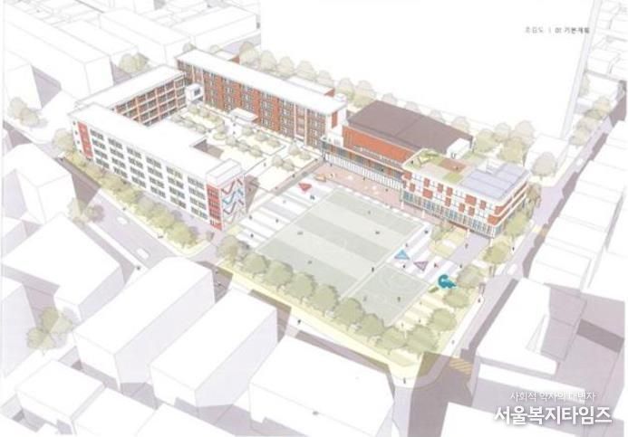 강남교육지원청, 신정초등학교 증축공사 설계공모 당선작 발표