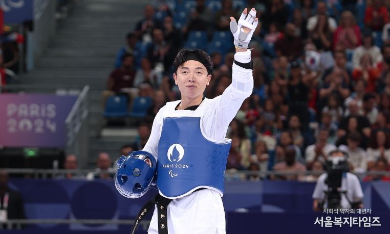 춘천시 장애인태권도 선수 주정훈(패럴림픽 메달리스트)