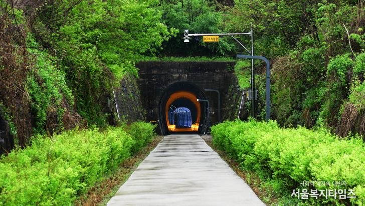 원주터널 전경