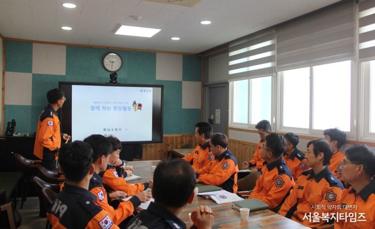 해남소방서, 재난현장 지휘ㆍ안전관리 교육 실시
