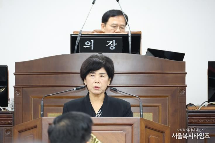 제308회 임시회 제2차 본회의 5분자유발언(김남순의원)