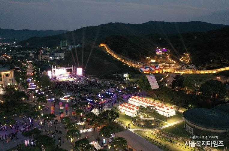 (자료사진)고창모양성제 야간