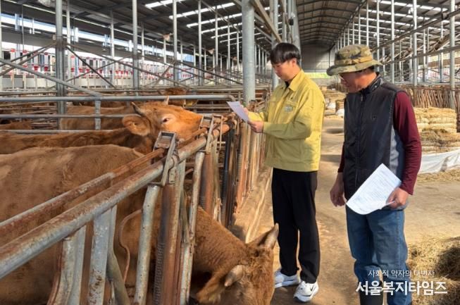 순창군, 동절기 대비 축산분야 재해 예방 현장점검 강화