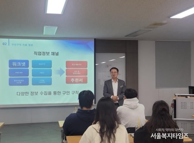 ‘완주취업반’ 대림씨엔씨㈜ 탐방…김재천 부의장, 청년 대상 특강