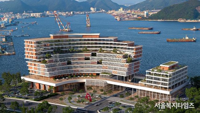 디지털마산자유무역지역 조감도