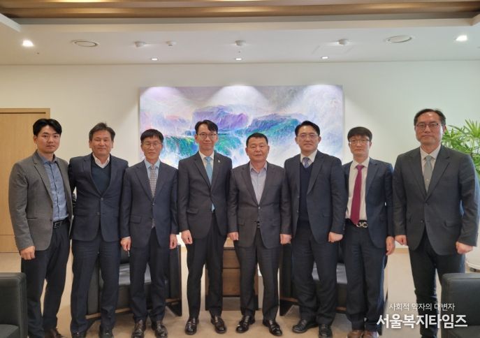 김명주 경제부지사-한국수자원공사 윤석대 사장 면담