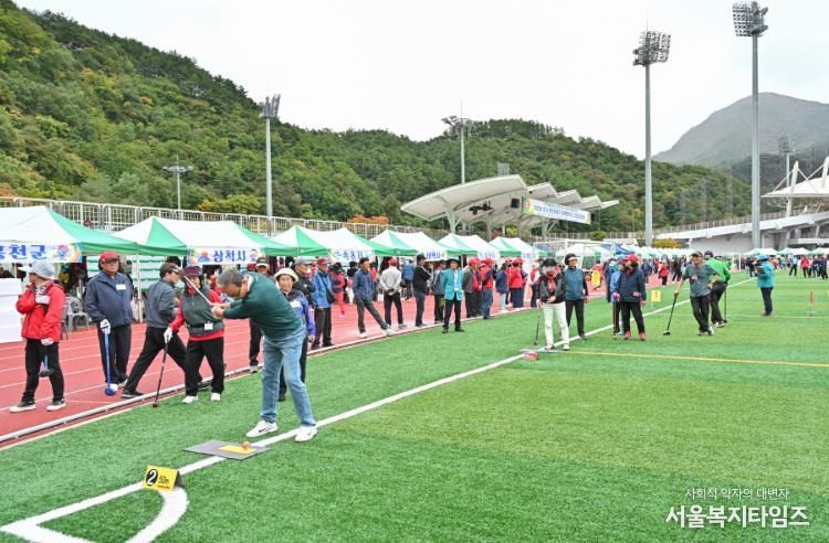 2025년 10월 강원도 그라운드골프대회 사진