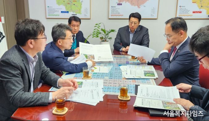 국회 방문해 2026년 국가예산 확보 총력