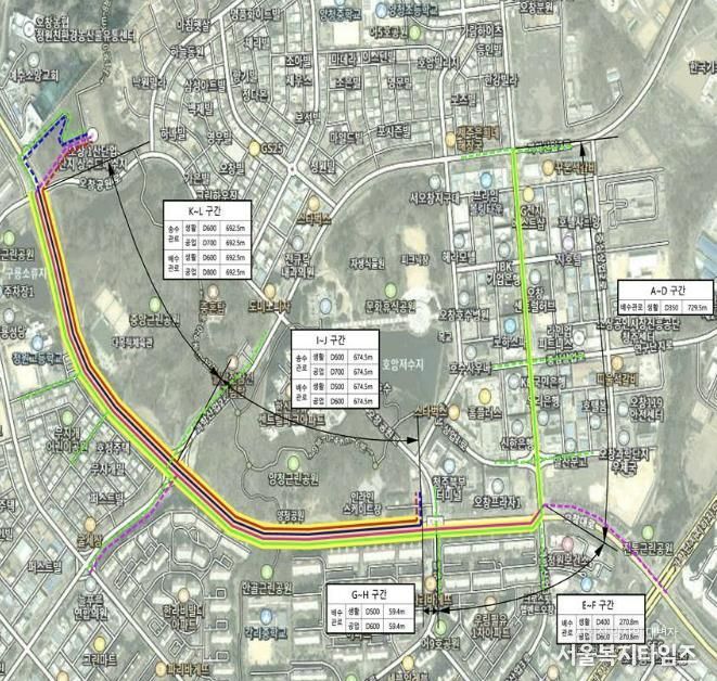 청주시 상수도, 오창 공동구 내 상수관 복선화 확충공사 추진