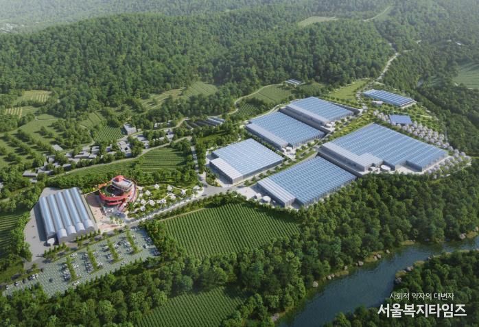 율건축 무주군 스마트팜 단지조성(실시설계) 2차_조감도_