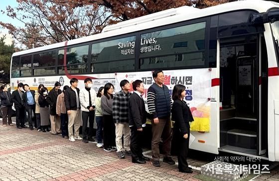 달서구, ‘사랑나눔 직원 단체헌혈’ 실시