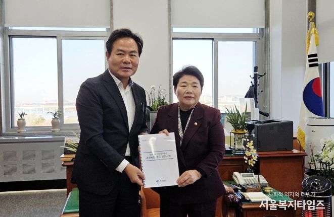 김학홍 행정부지사가 임이자 국회 기획재정위원장 방문해 도 주요사업 설명 및 국비건의
