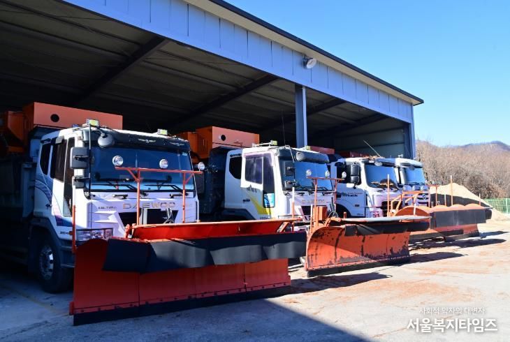 청송군, 겨울철 도로 제설 종합대책 추진