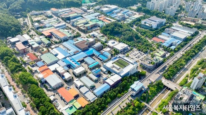 용현산업단지 전경