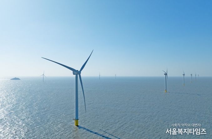 전남 해상풍력 시설