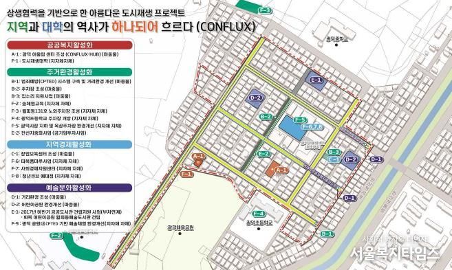 월피동 사업구상도