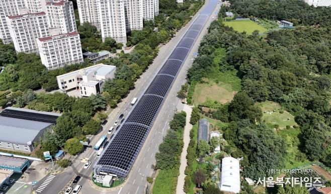 방음터널일체형태양광