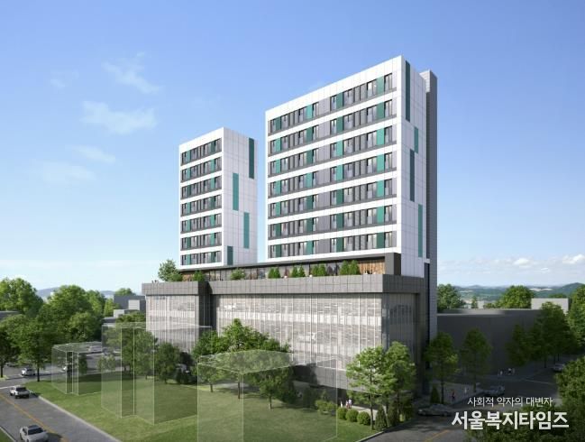 완도군 청년 공공 임대주택 조감도