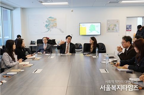 돈 영 알래스카 항만(구 앵커리지 항만) 시찰