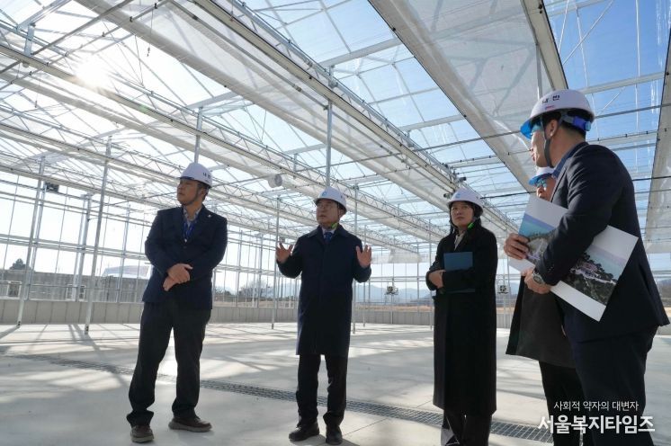 국립정원소재센터 현장 방문