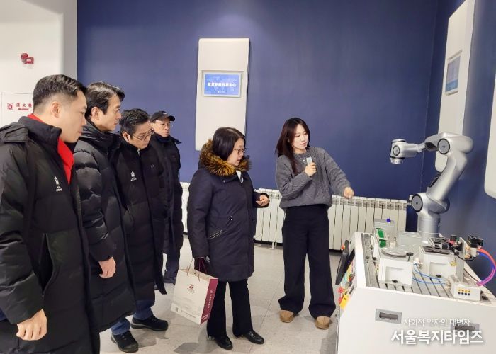 현지 로봇기업 ‘애자일 로봇’을 방문했다.