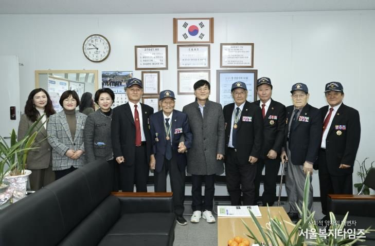 거제시, 신년맞이 보훈단체·대한노인회 방문