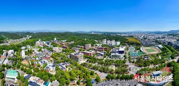 경상국립대학교 전경-가좌캠퍼스