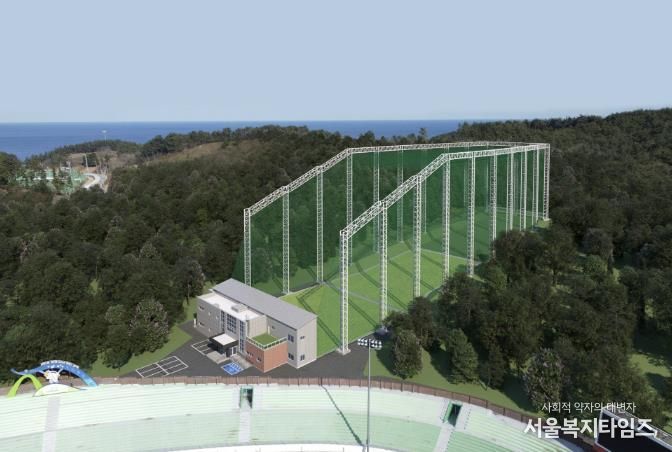 골프연습장 조감도