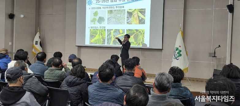 성주군 영하의 추위 녹인 뜨거운 교육열! 2026 새해농업인실용교육 성료