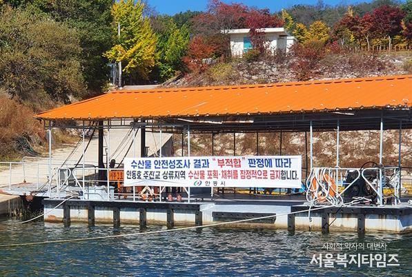 안동시, 안동호 내수면 어업 폐업보상 시행