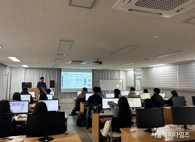 22일 행정시스템 사용법 교육 현장