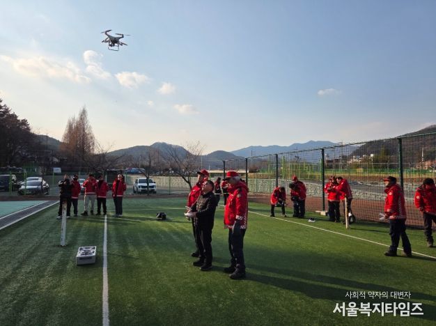 창원특례시, 산불 예방을 위한 산림 드론감시단 전문교육 실시
