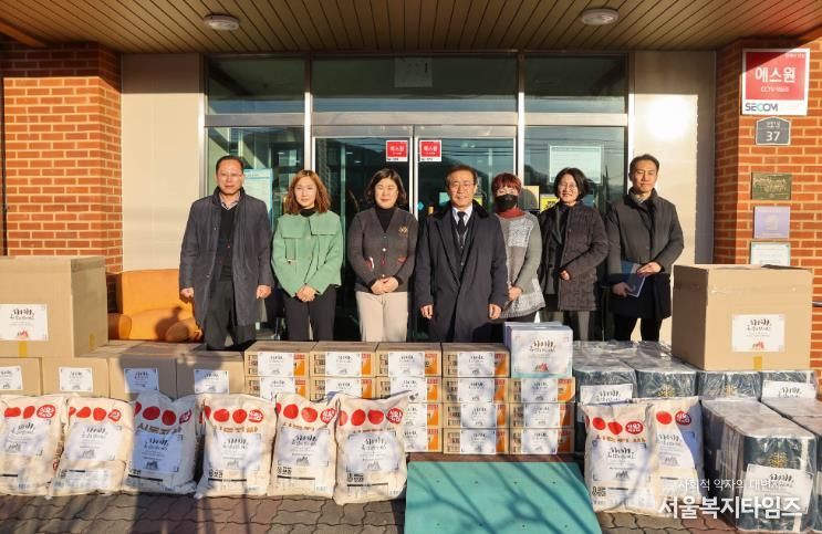 단양군, 설 명절 맞아 사회복지시설·보훈가족 위문