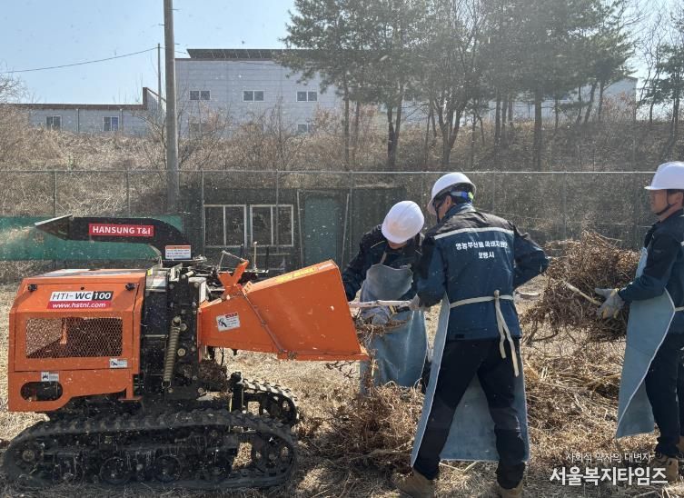 영농파쇄지원단 운영 사진
