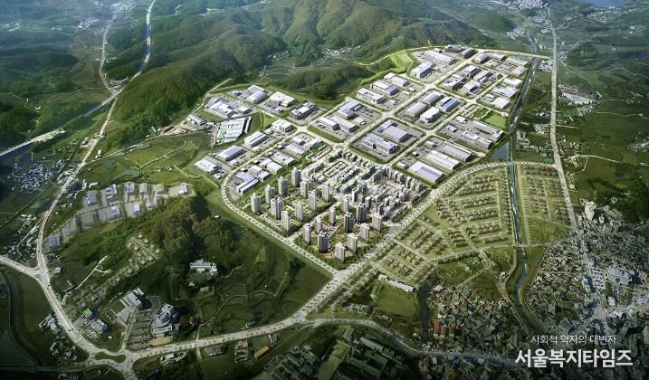 용산산업단지 조감도