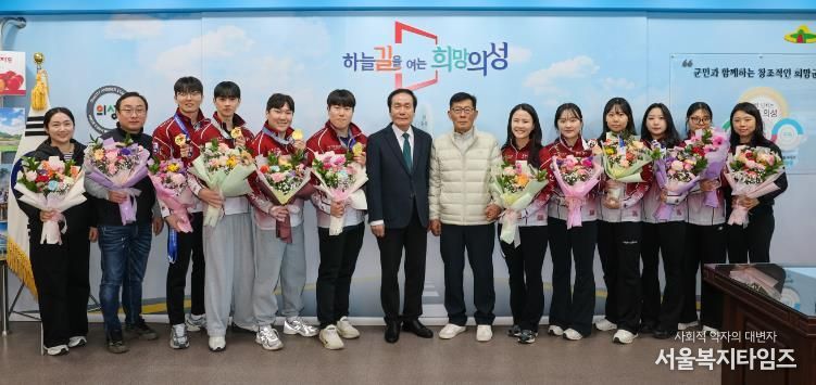 의성군청컬링팀, 제107회 전국동계체육대회 전 부문 맹활약